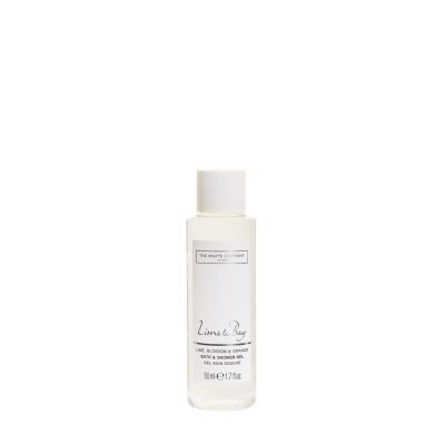The White Company Lime&Bay 50ml Bath & Shower Gel