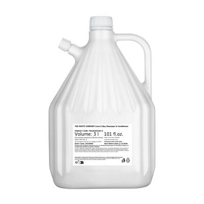 The White Company Lime&Bay 3ltr Shampoo with Conditioner