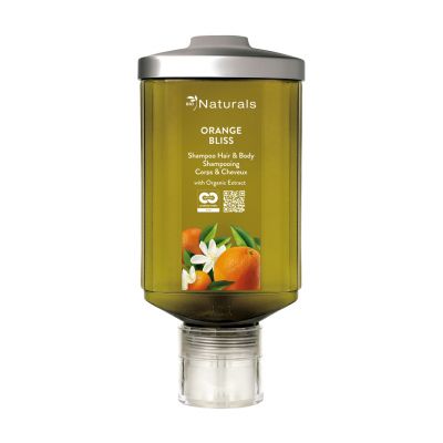 Naturals - 300ml Hair & Body Shampoo - press + wash