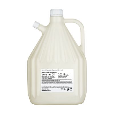 Naturals REMEDIES - 3 Litre Hair & Body Shampoo Bulk Refill