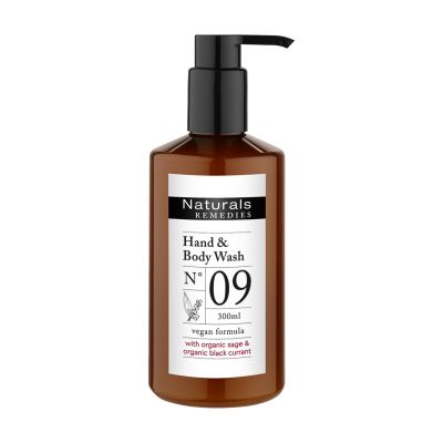 Naturals REMEDIES - 300ml Hand & Body Wash Pump Dispenser
