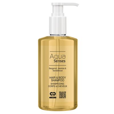 Aqua Senses - Hair & Body Shampoo 300ml Pump Dispenser
