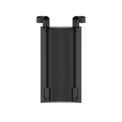 Smart Care System - Double Holder Black Screw-Fix & Self-Adhesive