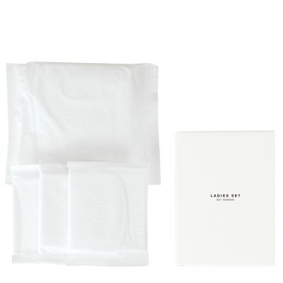 EcoClassic Ladies Set: 1pc Sanitary Pad & 3pcs Panty Liners